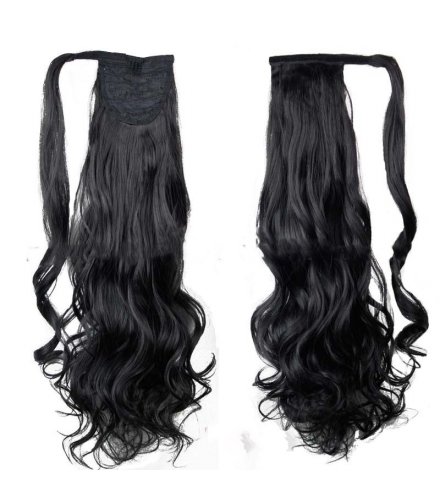 MA465 - Dark Brown Ponytail Clip in Hair Extensions