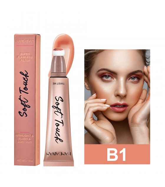 MA587 - Contouring Face Stick Liquid Face Illuminator Blush Cream