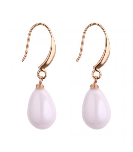E1002 - Korean fashion simple sweet temperament pearl earrings