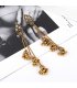 E1033 - Retro chain tassel earrings