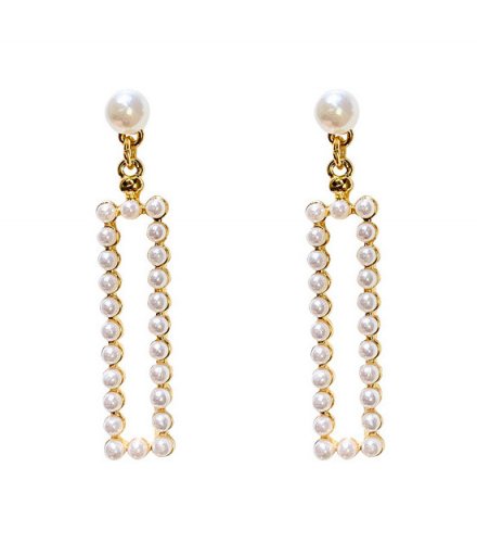 E1066 - Full pearl earrings