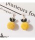 E1069 - Pineapple fruit earrings
