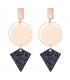 E1082 - Geometric polygon earrings