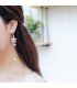 E1108 - Long tassel earrings