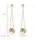 E1152 - Long Chain Pendant Earrings