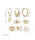 E1179 - Fashion gold-plated earrings