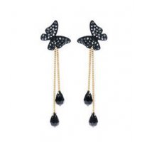 E1181 - Korean fashion butterfly tassel earrings