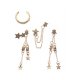 E1183 - Five-pointed star tassel Earrings