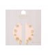 E1191 - 6 pairs of geometric flower Earrings