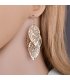 E1220 - 6 pairs of plate pearl earrings