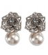 E1230 - Fashion Rose Pearl Earrings