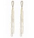 E1262 - Korean long tassel earrings
