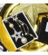 E1281 - Korean asymmetrical five-pointed star pearl tassel earrings