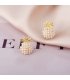 E1291 - Retro pearl fruit earrings