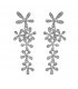 E1302 - Korean snowflake earrings