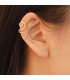 E1310 - Simple Alloy Geometric Earrings