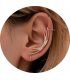 E1313 - Simple metal earrings