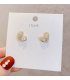 E1315 - Korea simple small earrings