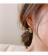 E1324 - Korean star bear earrings