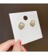 E1330 - Simple Pearl Earrings