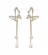 E1361 - Butterfly Tassel Earrings