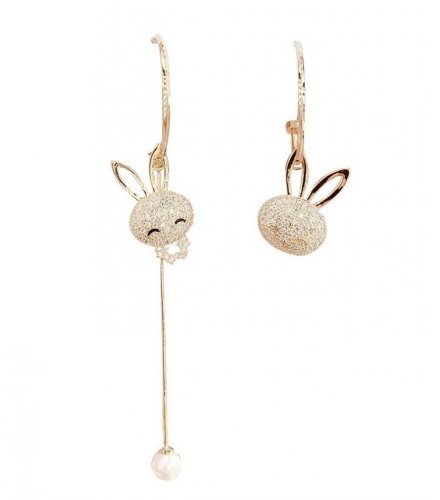 E1466 - Long Bunny Earrings