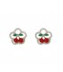 E1491 - Colorful Flower Earrings