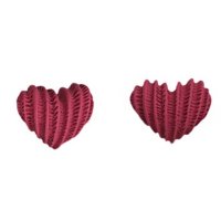 E1492 - Pink Heart Earrings