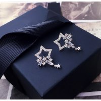 E1494 - Silver Star Earrings