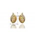 E479 - Golden Shell Earrings