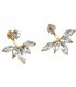 E501 - Crystal gemstone earrings