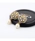 E503 -  Hollow flower diamond earrings