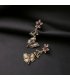 E606 - Butterfly Flower Earrings