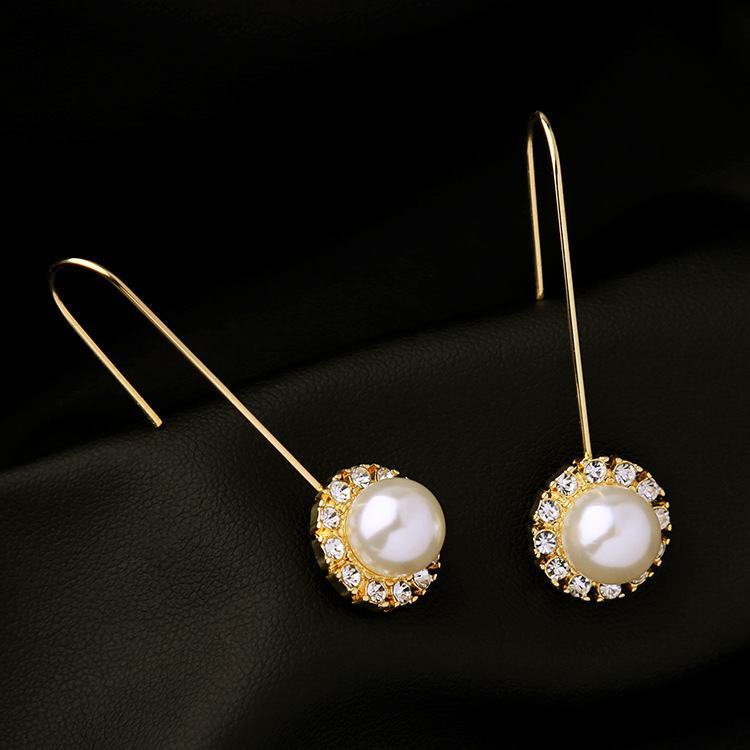 E665 - Simple and elegant alloy earings |Sri lanka