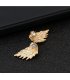 E867 - Retro three-dimensional angel wings earring