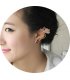 E889 - Butterfly ear pierced ear clip