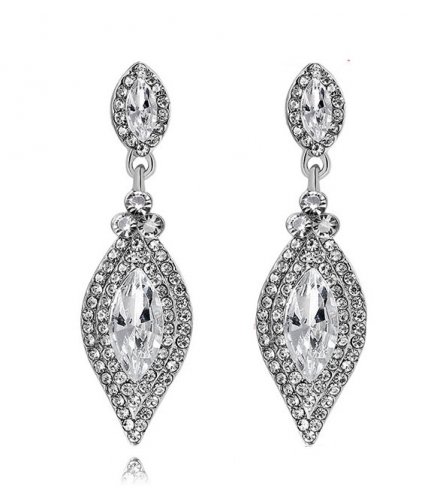E893 - America crystal earrings