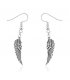 E916 - Angel Wings Pendant Earrings