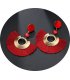 E937 - Fan-shaped tassel Earrings