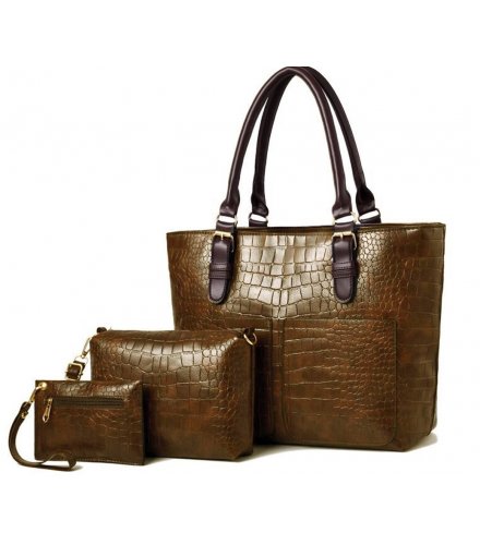 H1004 - Elegant 3pc Handbag Set