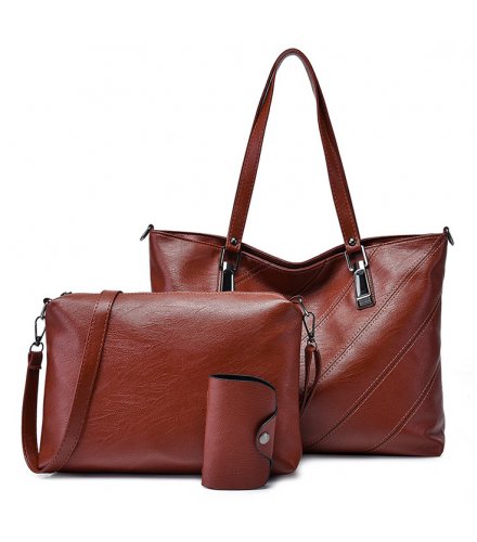 H1026 - Retro 3pc Handbag Set