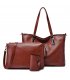 H1026 - Retro 3pc Handbag Set