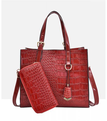 H1062 - Crocodile pattern Fashion Shoulder Bag