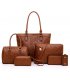 H1145 - Six-piece Korean Women's Handbag Set