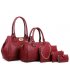 H1147 - Crocodile pattern Handbag Set