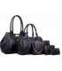 H1148 - Crocodile pattern Handbag Set