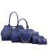 H1149 - Crocodile pattern Handbag Set