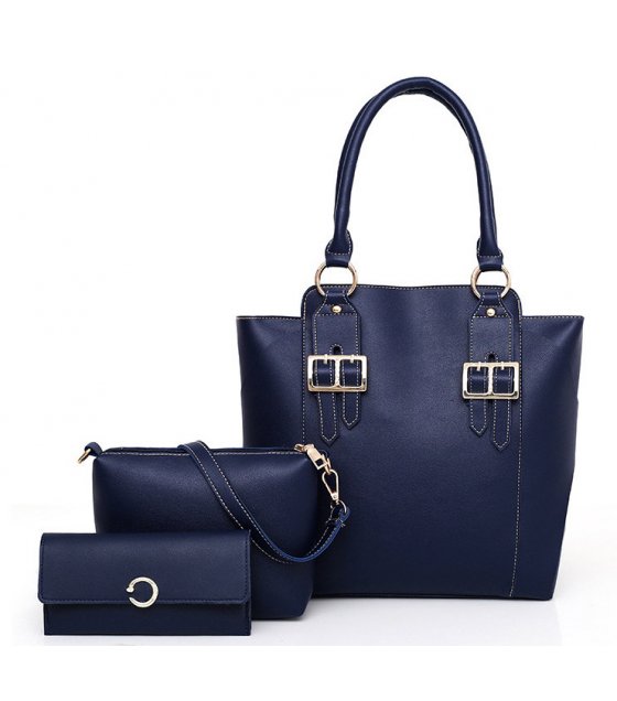 blue colour handbags