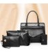 H1184 - Simple Tassel Women's 4Pcs Handbag Set