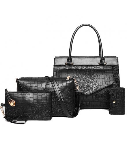 H1184 - Simple Tassel Women's 4Pcs Handbag Set